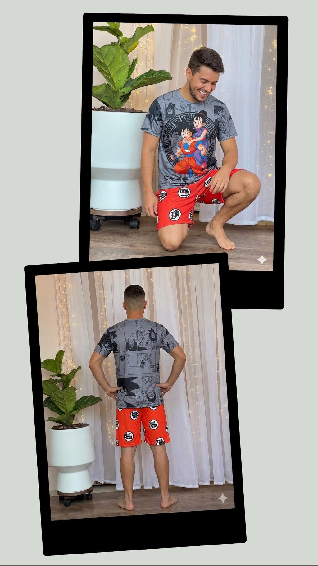 Pijama Bermuda Goku