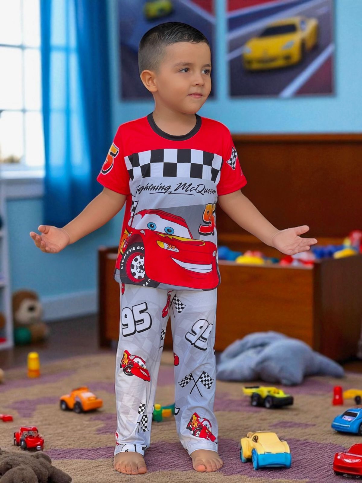 Pijama Niños Rayo McQueen