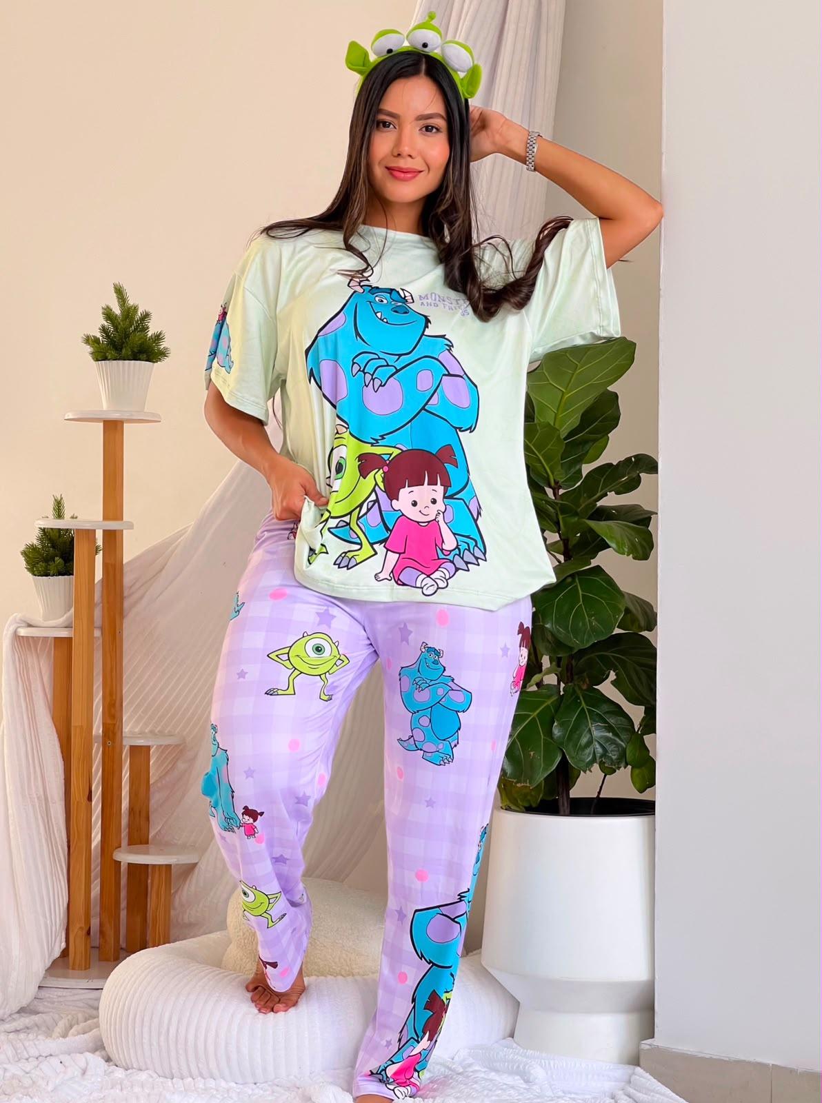 Pijama Trío Monster Inc Amigos