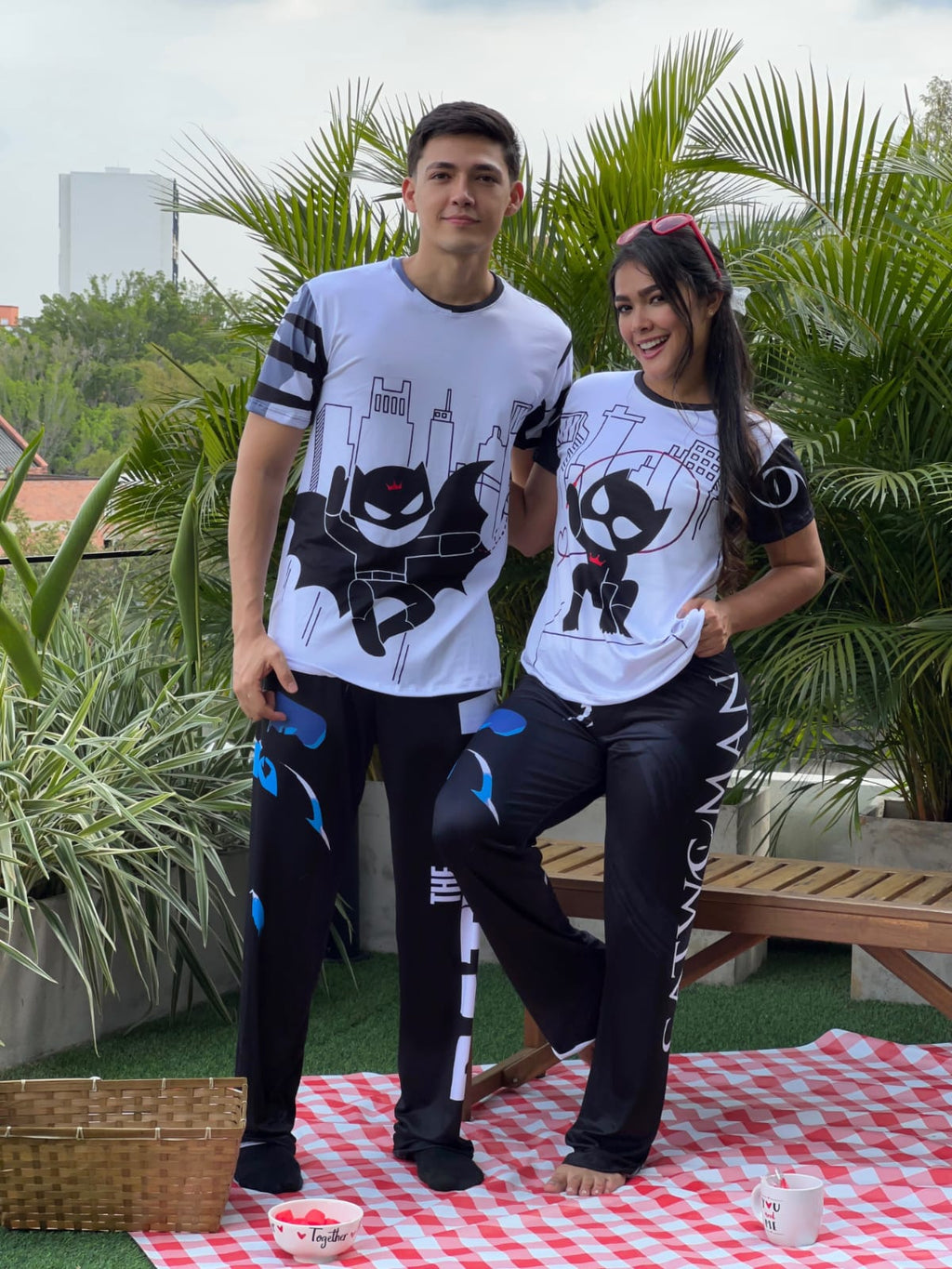 Pijama Pareja Cat Woman
