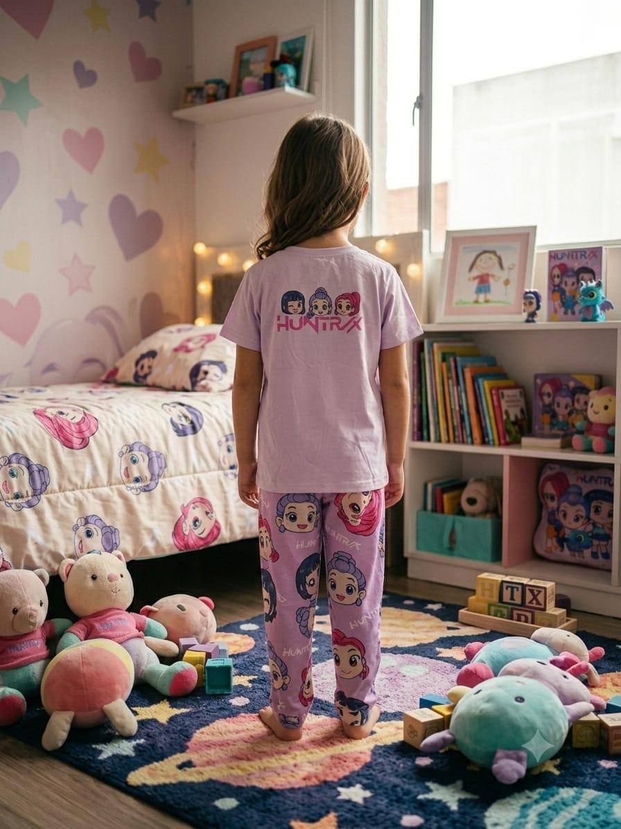 Pijama Niños Trío Guerreras del Kpop