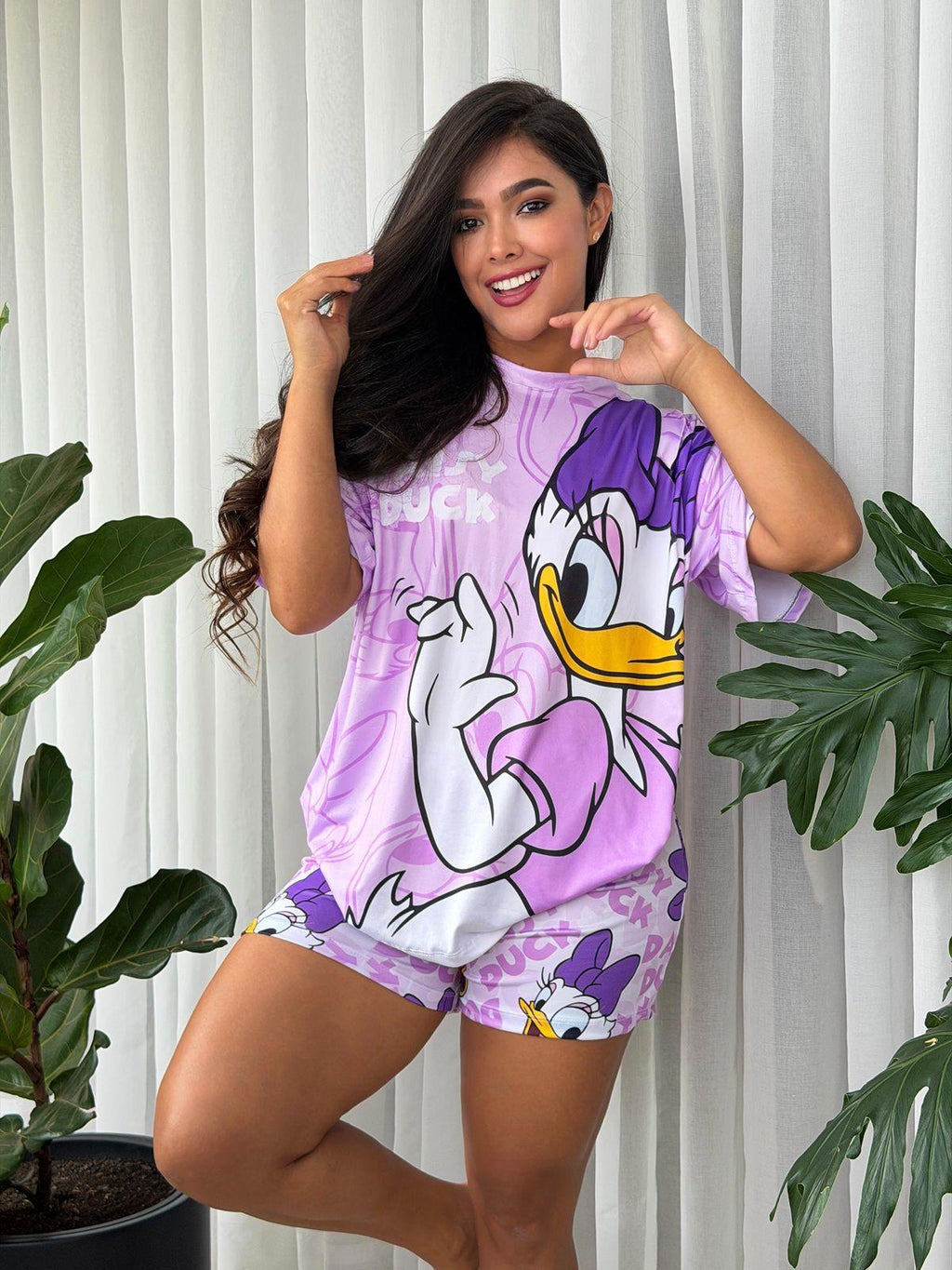 Pijama Trío Daysi Morada