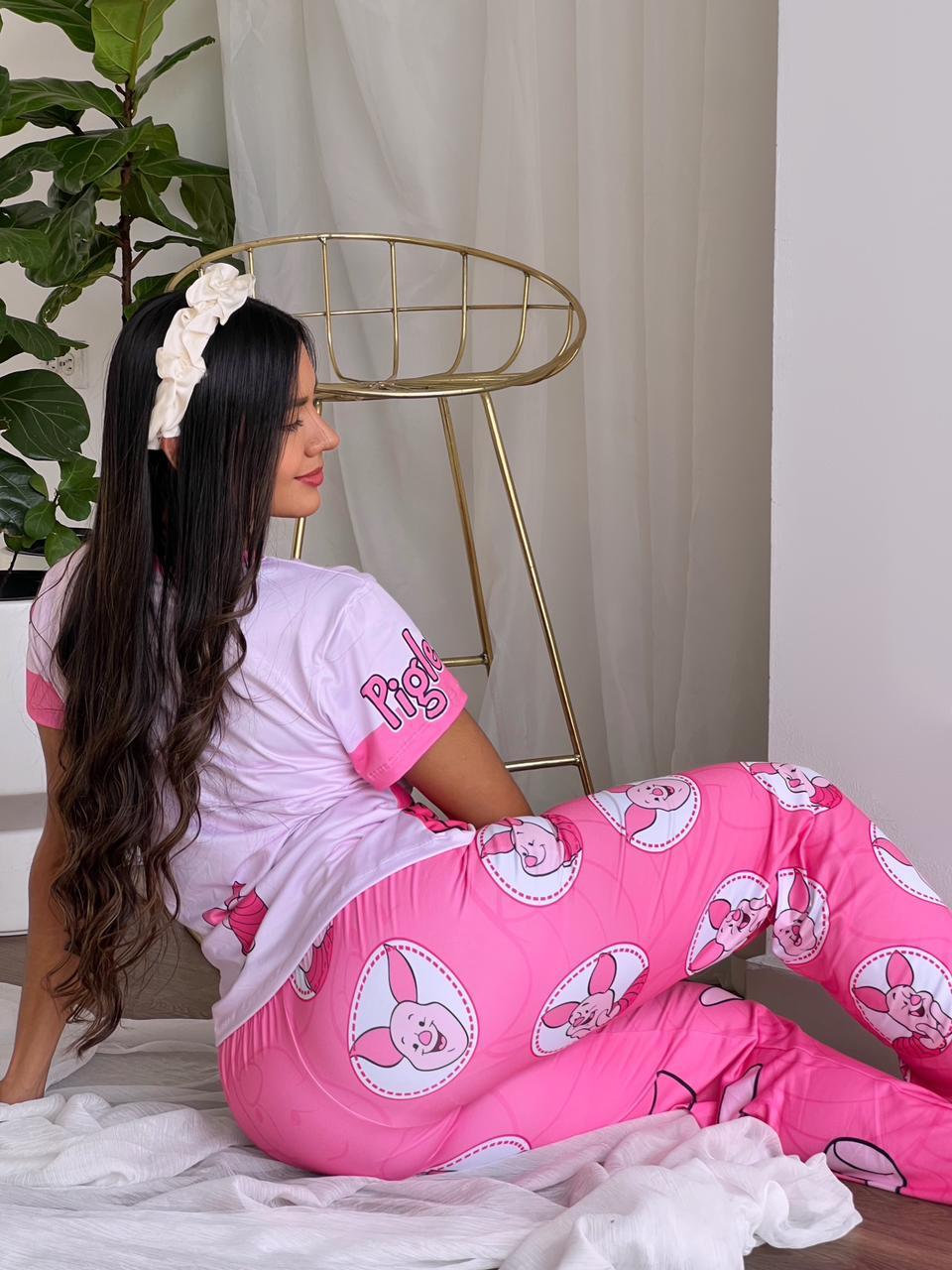 Pijama Pantalón Camiseta Pigglet