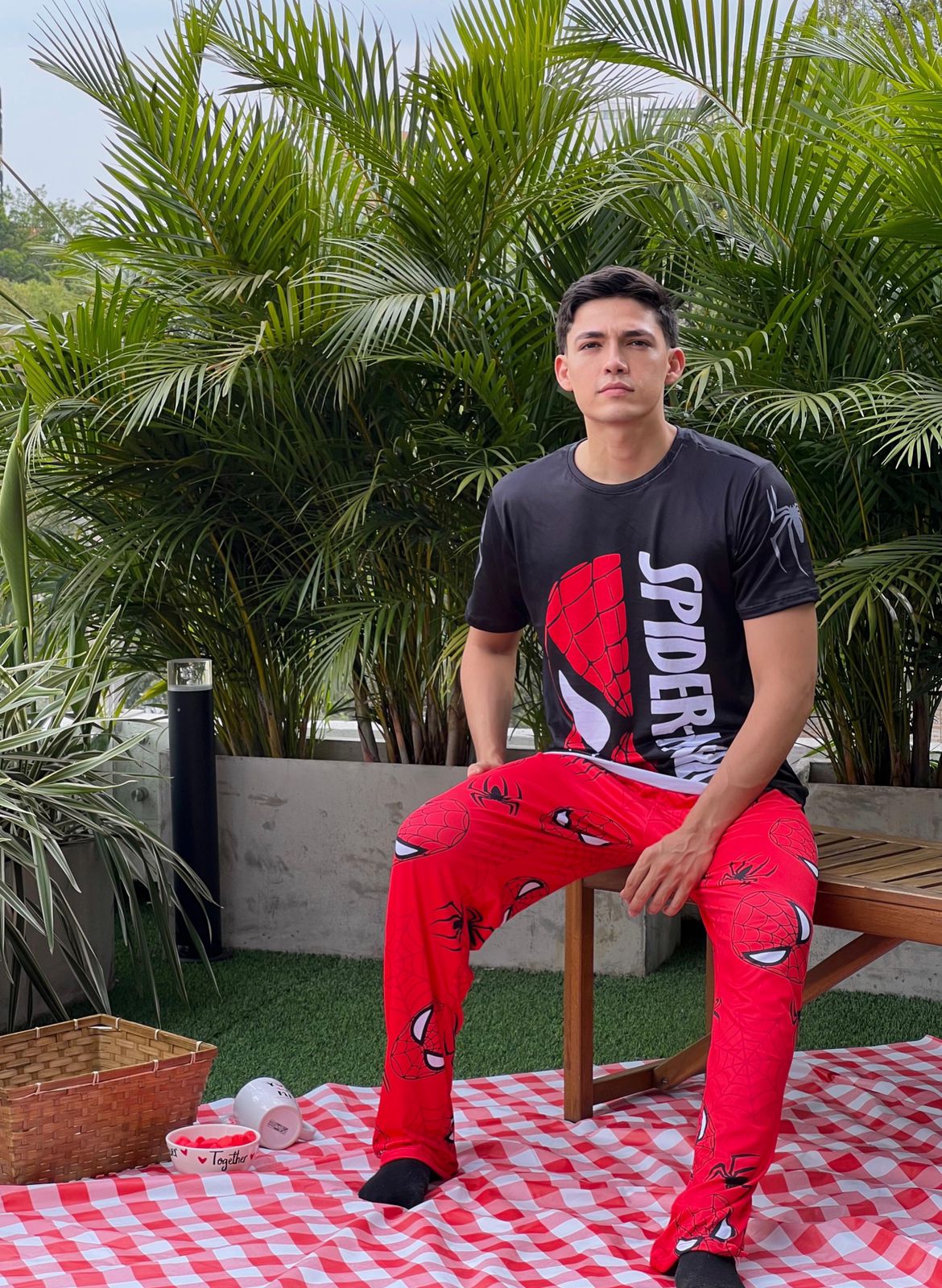 Pijama Pareja Spiderman