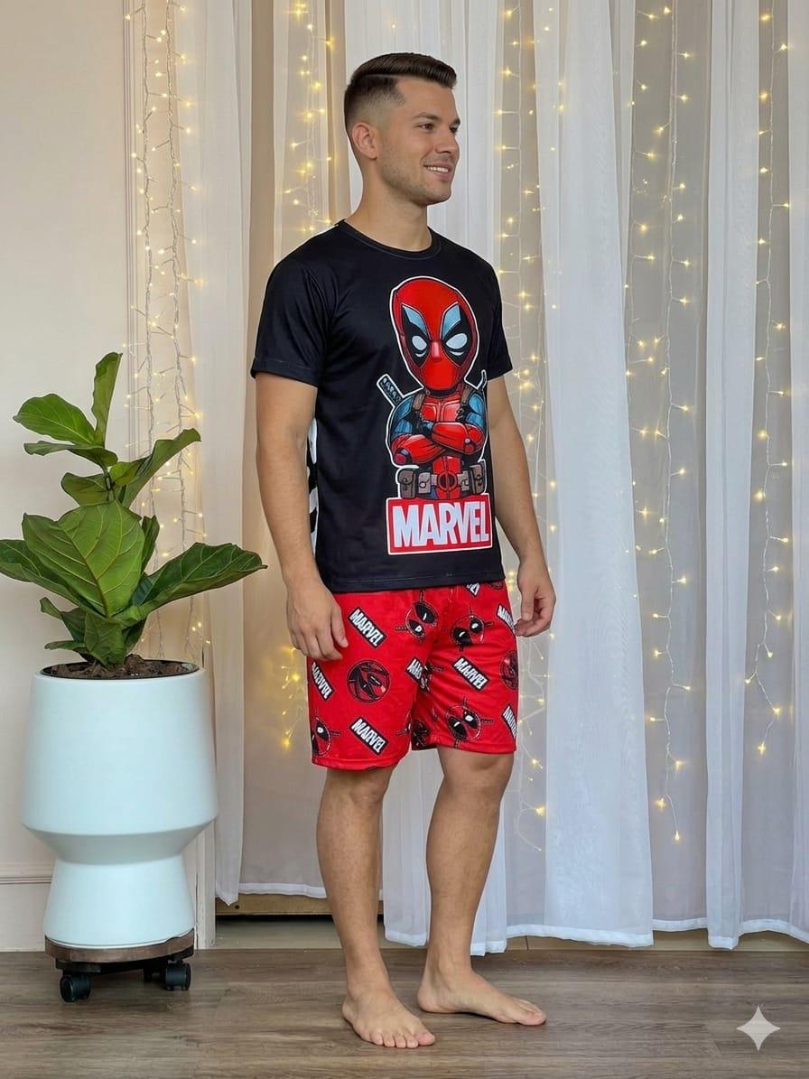 Pijama Bermuda Deadpool