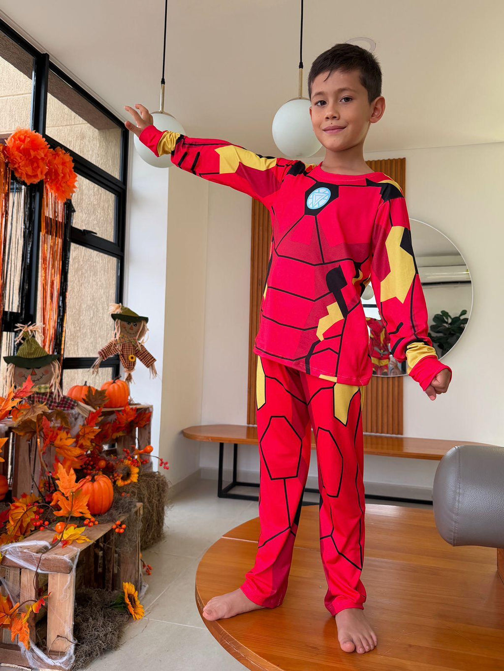 Pijama Niños Manga Larga Iron Man