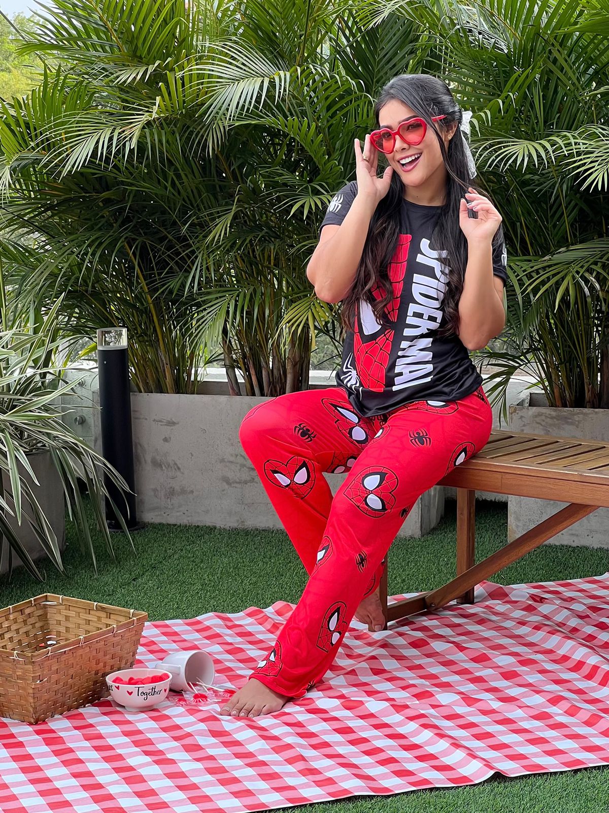Pijama Pareja Spiderman