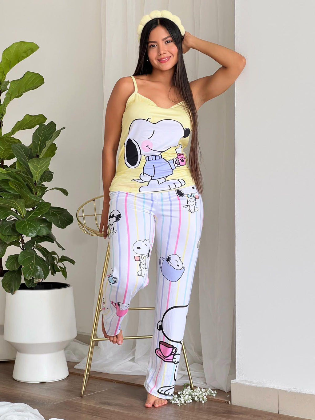 Pijama Pantalón Camiseta Snoopy