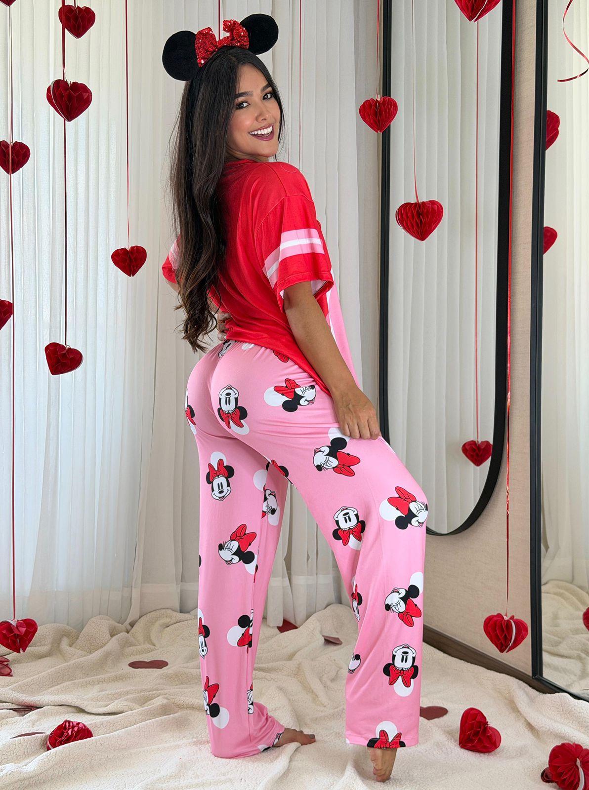 Pijama Trío Minnie Mouse Puntos