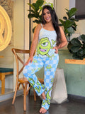 Pijama Pantalón Tira Mike Wazowski Monster Inc